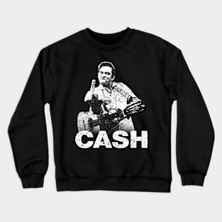 Cool Johnny Cash | Vintage Crewneck Sweatshirt